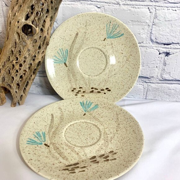 Vintage Red Wing Bob White Quail 2 Cups & 2 Saucers - 4 Piece Cup & Saucer Set - Picture 6 of 9